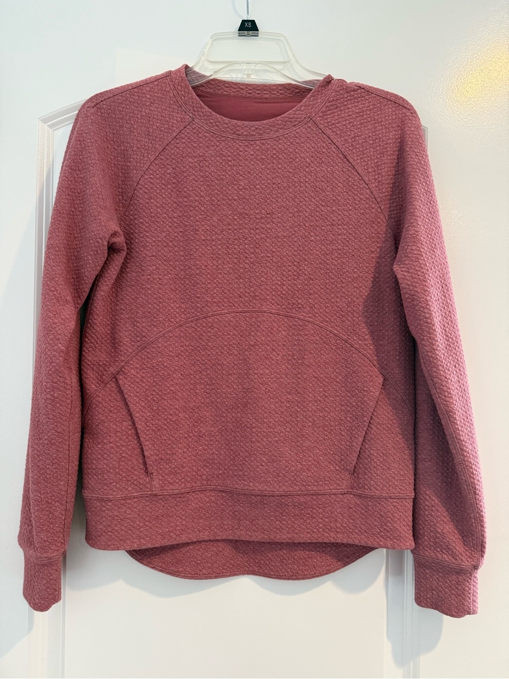 Lululemon Women’s Textured Crewneck Sweater - Dusty Rose